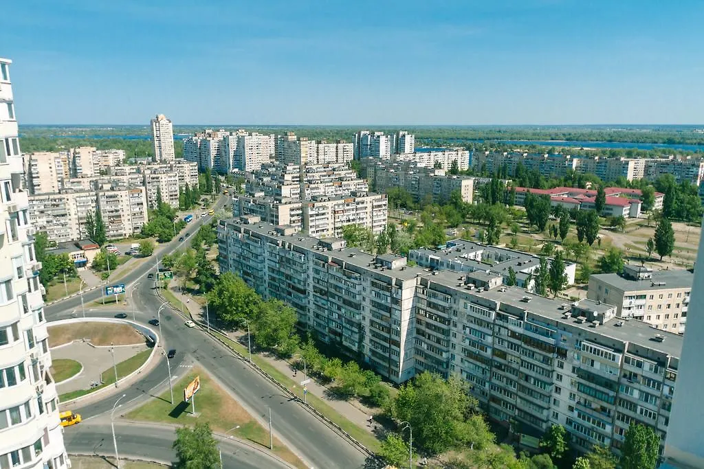 Penthouse Apartment Panoramic View Kiev 0*,