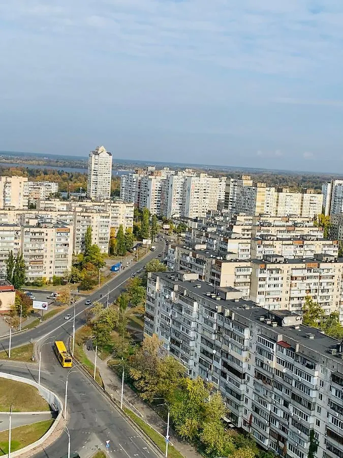 Penthouse Apartment Panoramic View Kiev